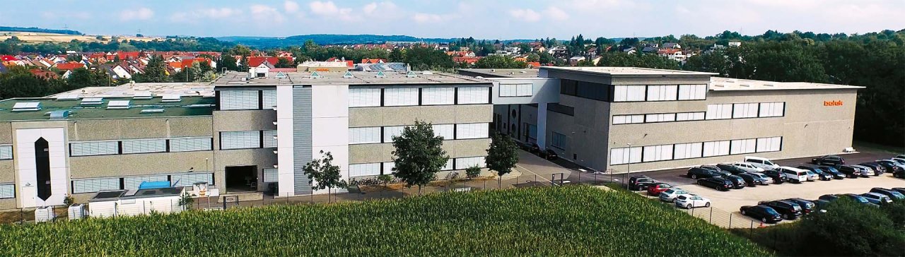 Boteks hovedkontor i Riederich, Tyskland