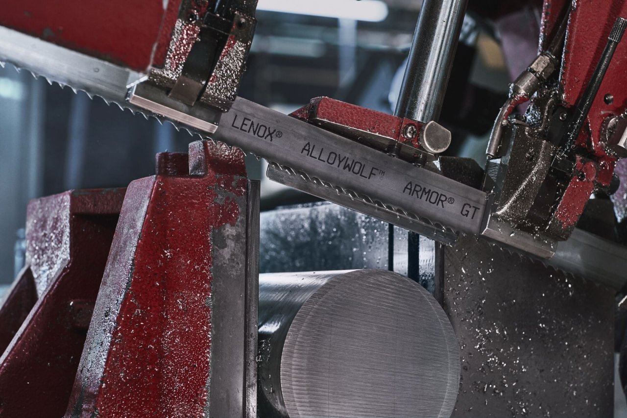 LENOX Armor GT™ — Belagt bi-metall for hardere materialer