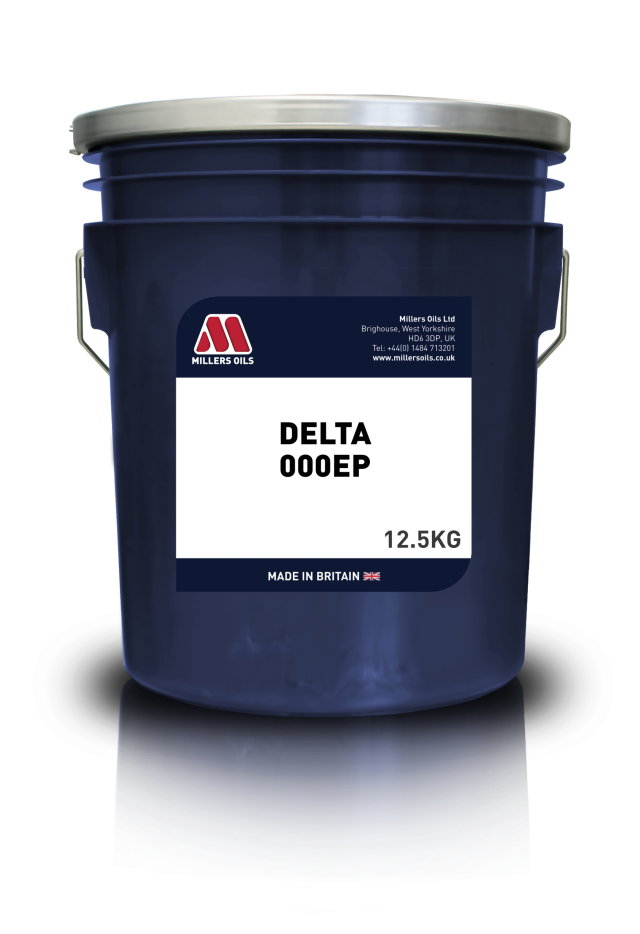 Delta 000EP halvflytende fett i 12,5 kg spann